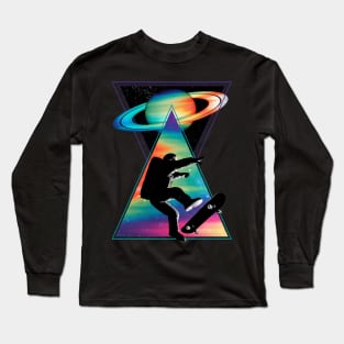 Space Skater Long Sleeve T-Shirt